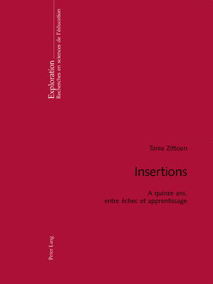 cover image of Insertions